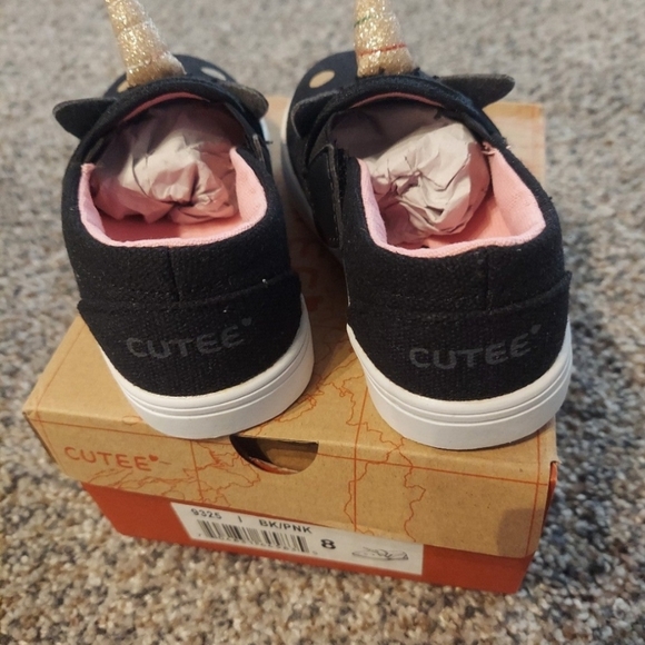 Slip On Canvas Unicorn Toddler Shoe - Picture 3 of 4